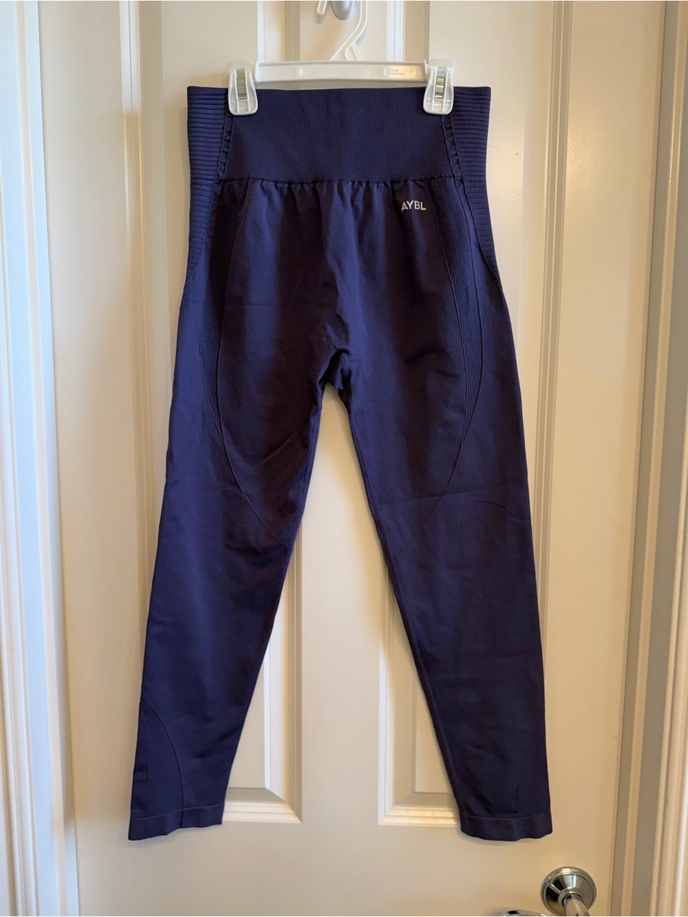 AYBL Plum Purple Compression Yoga / Workout Leggings